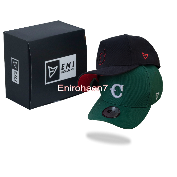 E7 Topi Inisial C Topi HURUF C Unisex Topi Logo C