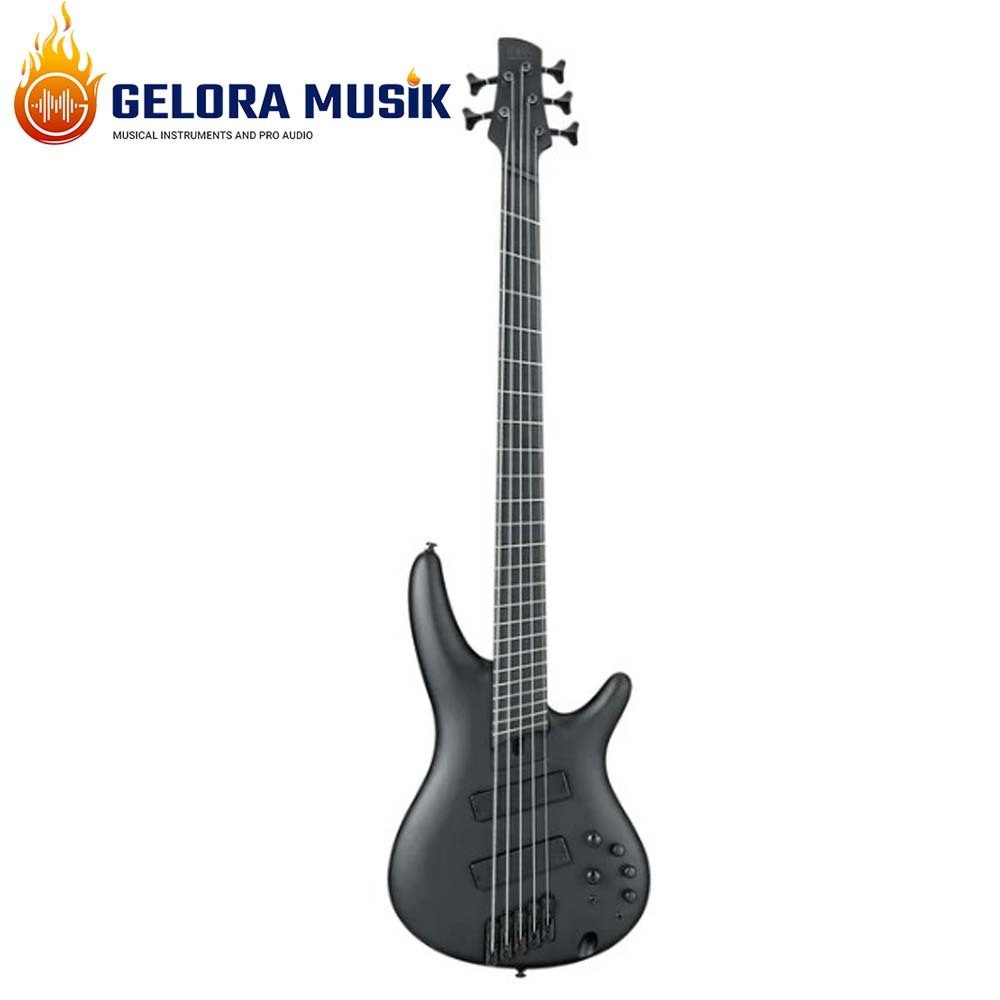 Gitar Bass Elektrik Ibanez Iron label SRMS625EX-BKF