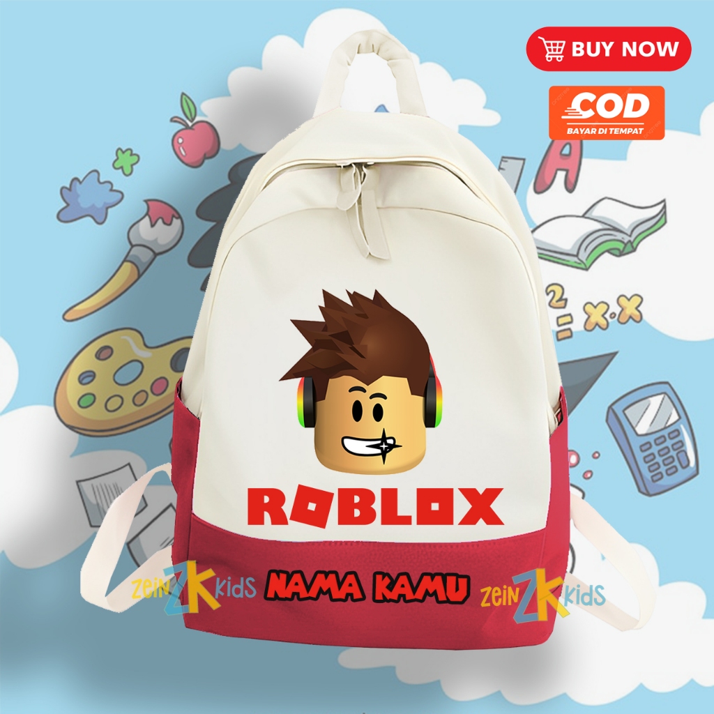 Tas Anak PAUD TK Roblox / Ransel Anak TK PAUD Roblox