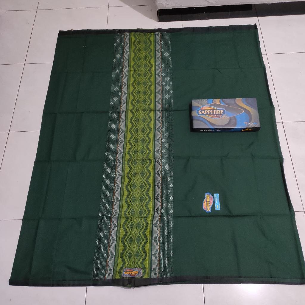 Sarung sapphire polos warna dobby PT Dutatex indonesia