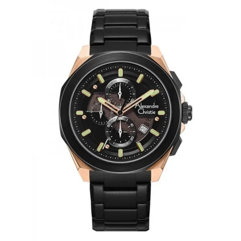 jam tangan pria Alexandre Christie 6645 mcbbrba