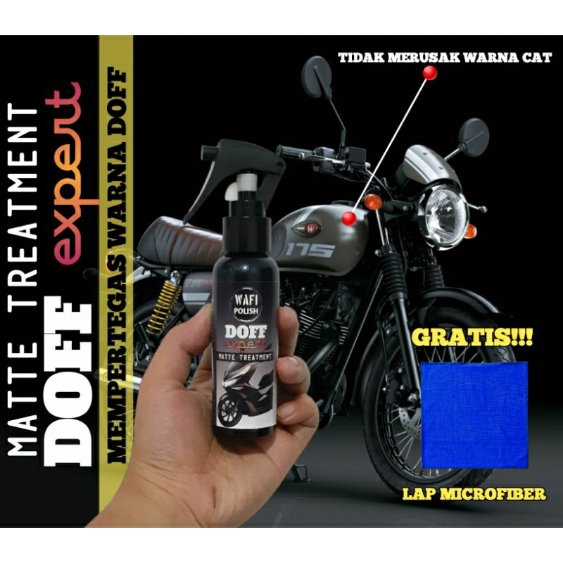 Penegas Cat Doff Motor / Penegas Cat Doff Mobil / Perawatan Cat Doff Motor / Pengkilap Cat Doff Moto