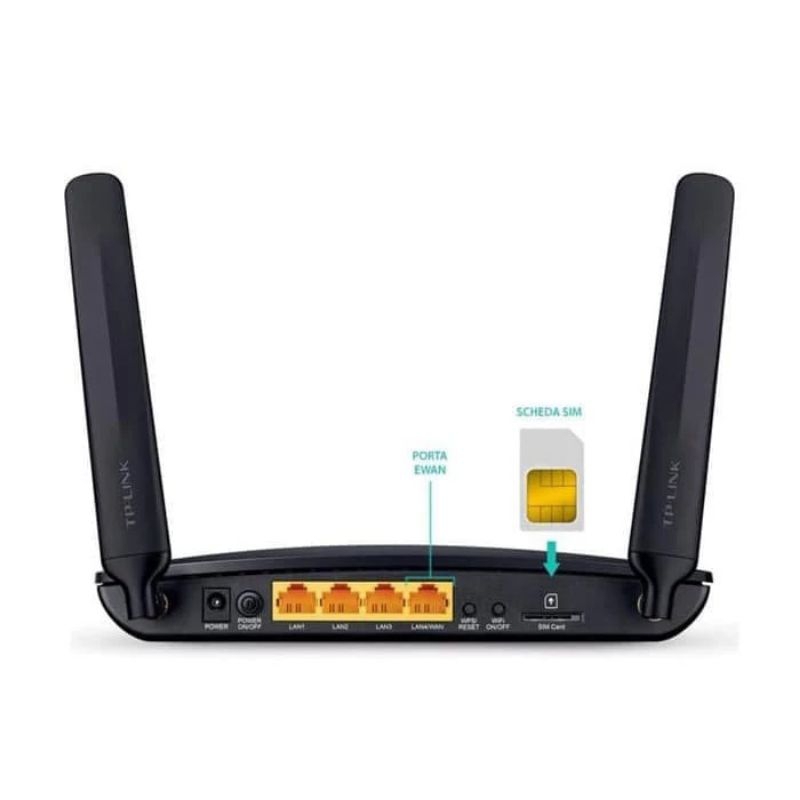 Tp-Link 4G LTE Router TL-MR6400 MR100 Modem+Router