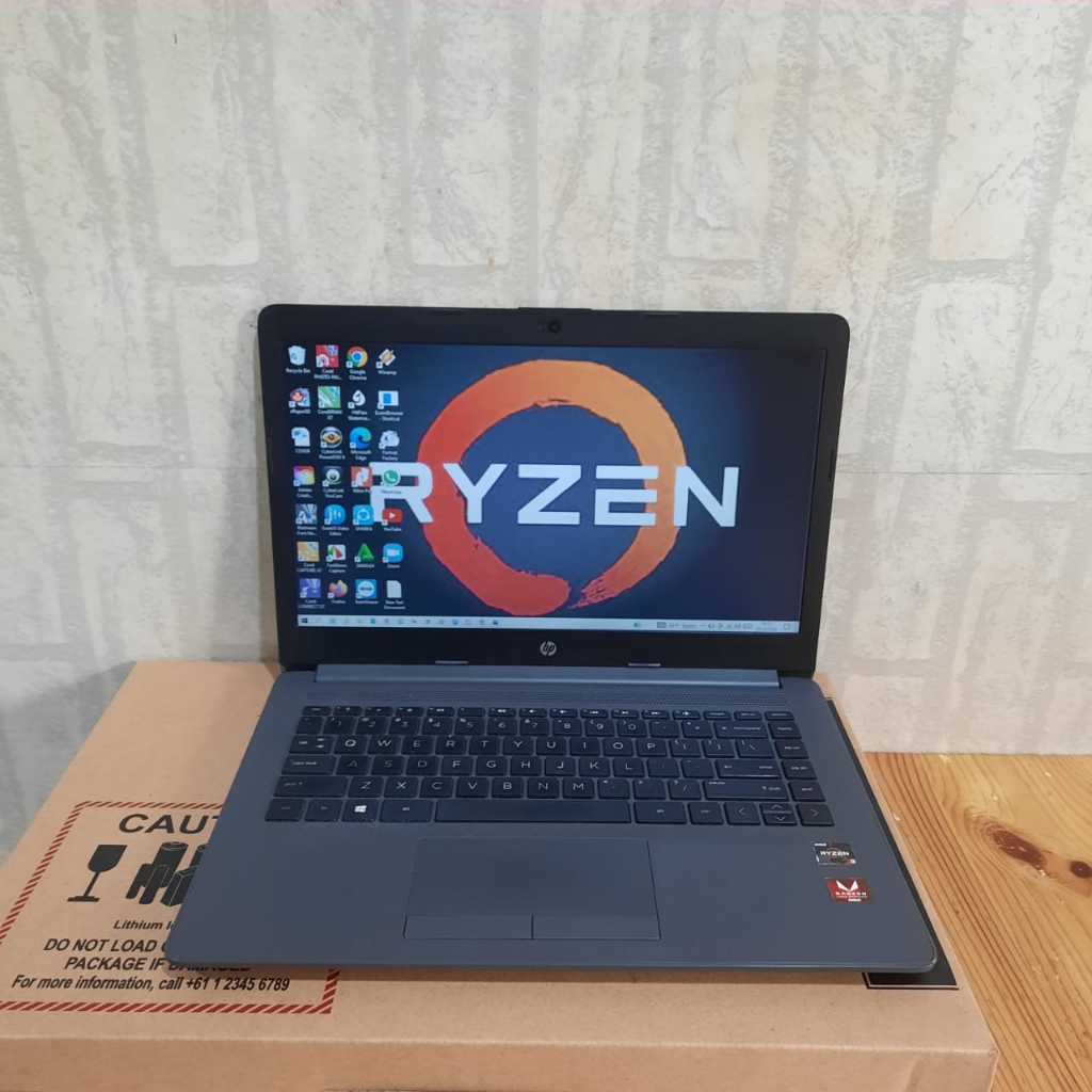 Laptop Hp 245 G7 Amd Ryzen 3-3250U Ram 8/256Gb Grey BERGARANSI