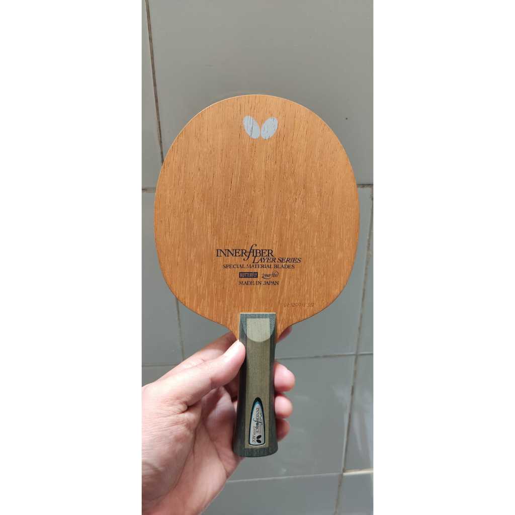 Kayu-Blade-Bet Pingpong-Tenis Meja ORIGINAL BUTTERFLY INNERFORCE Layer ALC FL Second-Bekas Mulus No 
