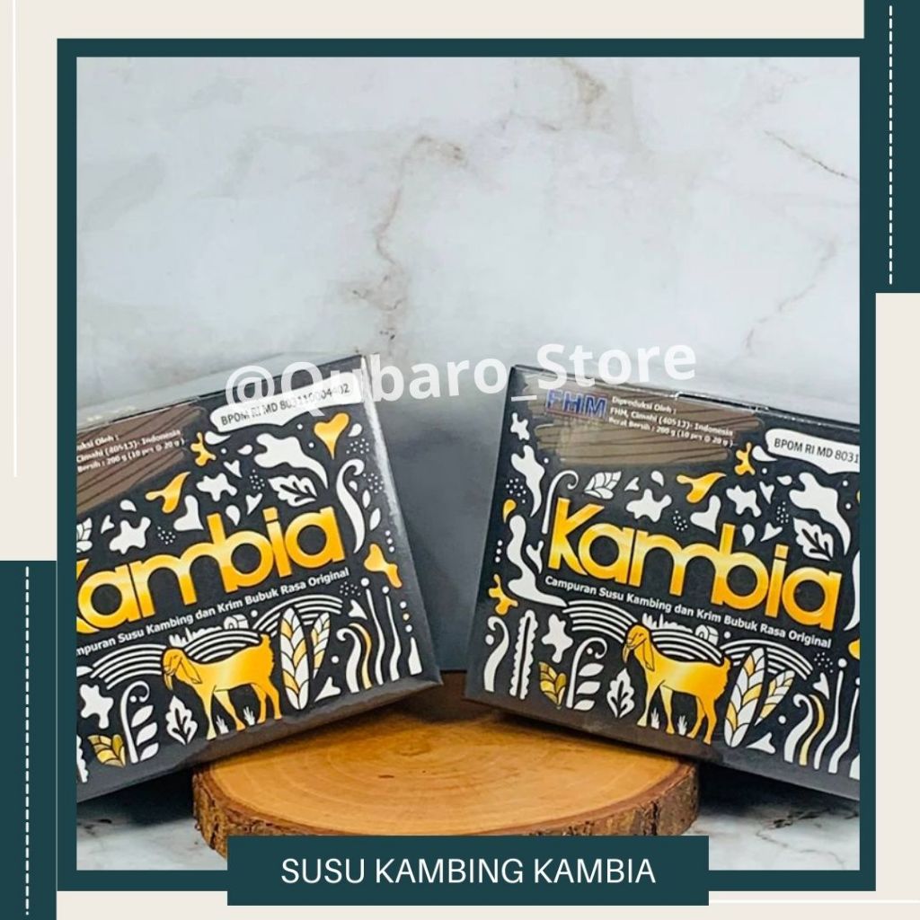 

Susu Kambing Kambia Etawa Original || Serbuk Organik Premium 1 Pack || Susu Kambign Serbuk Premium