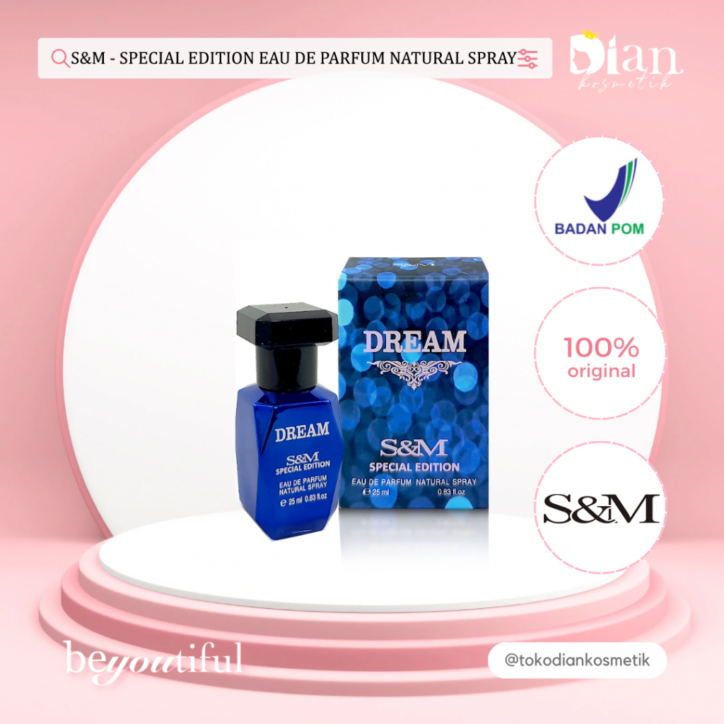 S&M - (DREAM) SPECIAL EDITION EAU DE PARFUM NATURAL SPRAY