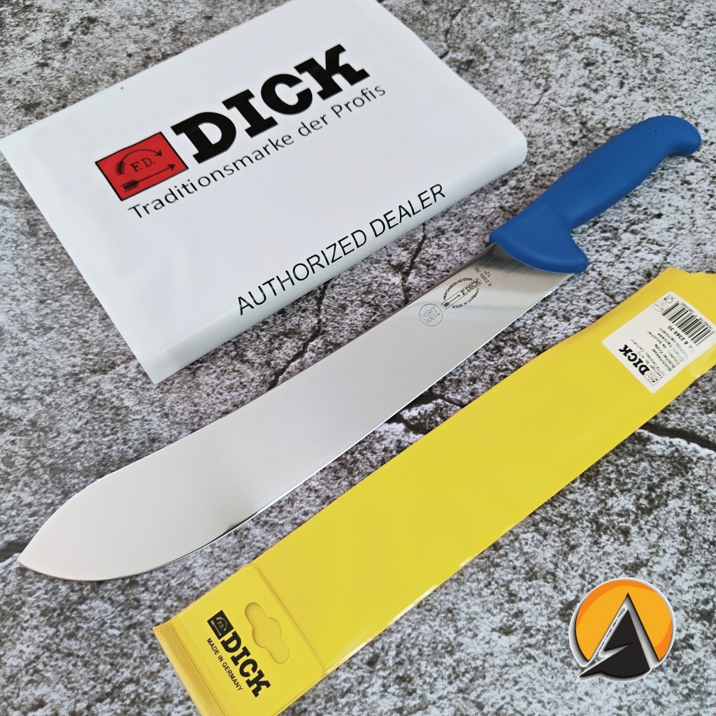 Butcher knife pisau sembelih F. Dick made in germany bullnose original 30 cm 8.2385.30