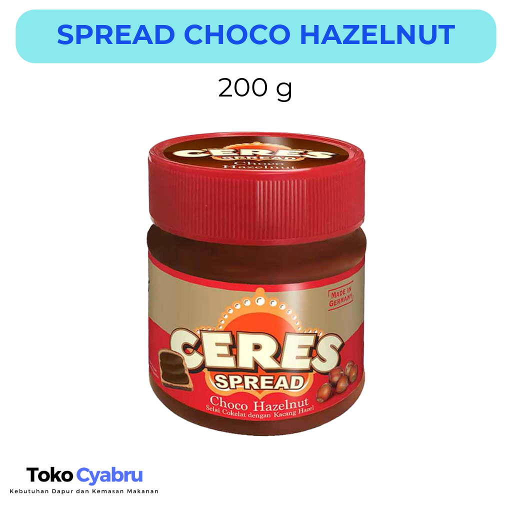 

Selai Spread Choco Hazelnut Ceres 200 g