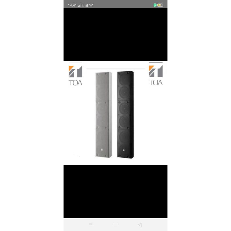 Toa column speaker kolom zs603cb 60watt