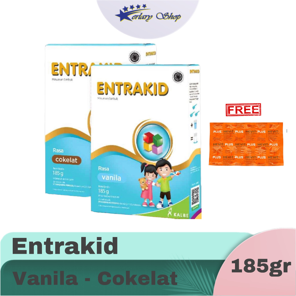 

ENTRAKID 185gr rasa Vanila dan coklat II SUSU ENTRAKID