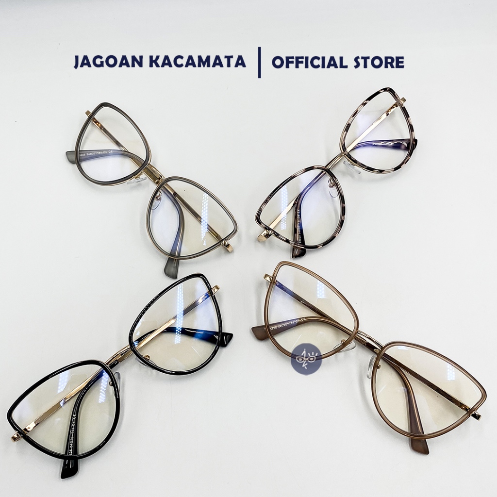 Paket Bundling Kacamata Vani Frame dengan Lensa Minus Cylinder Anti Radiasi Photocromic Bluecromic -