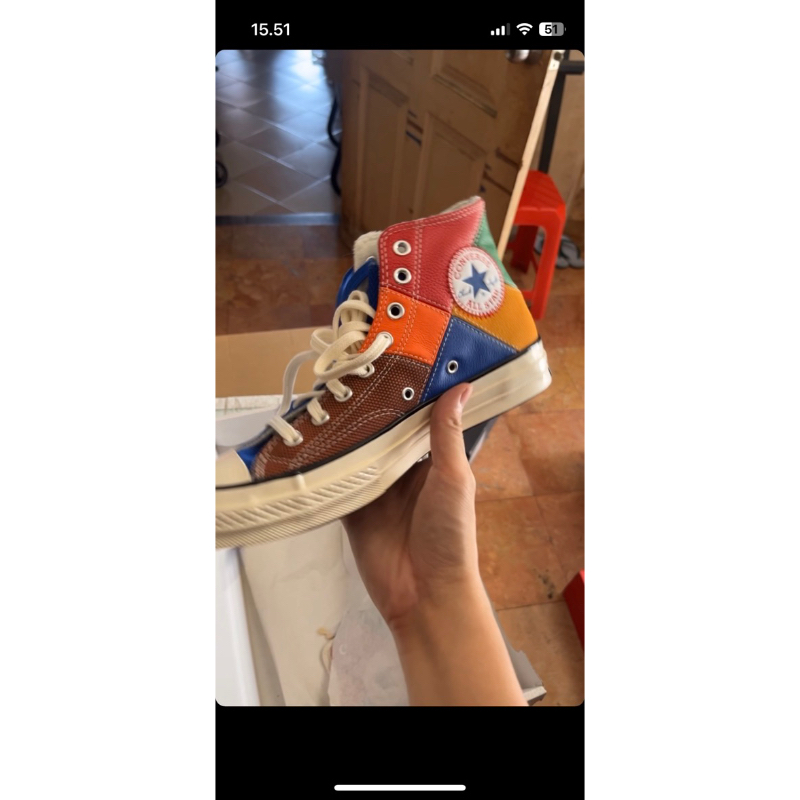 Converse x NBa Color Unisex Sneakers - Black/Vintage White/Egret original by lnstagram Lqtokk