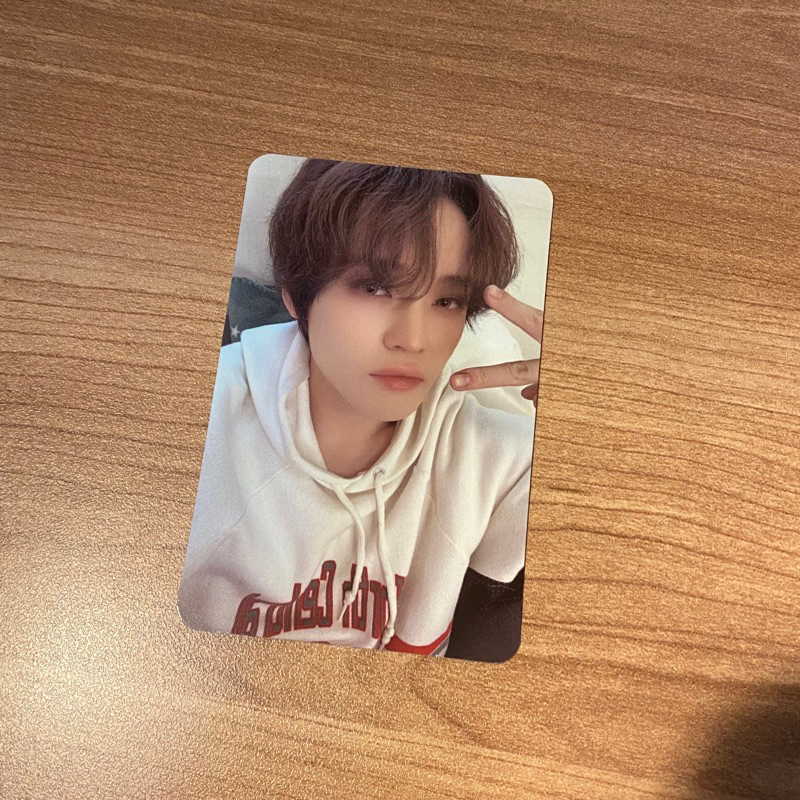 photocard chenle smini istj