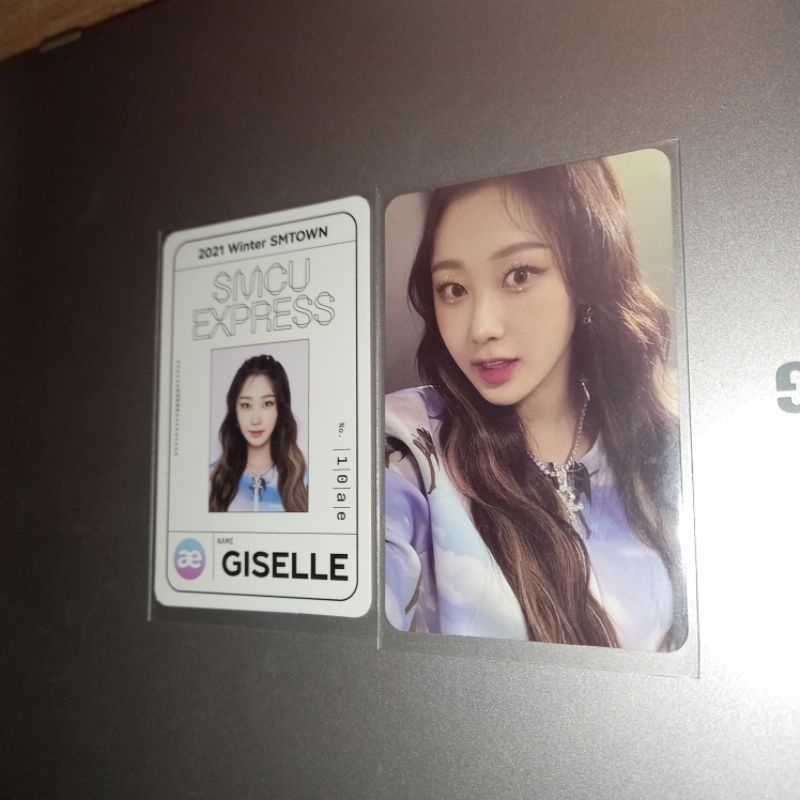 photocard giselle smcu express set