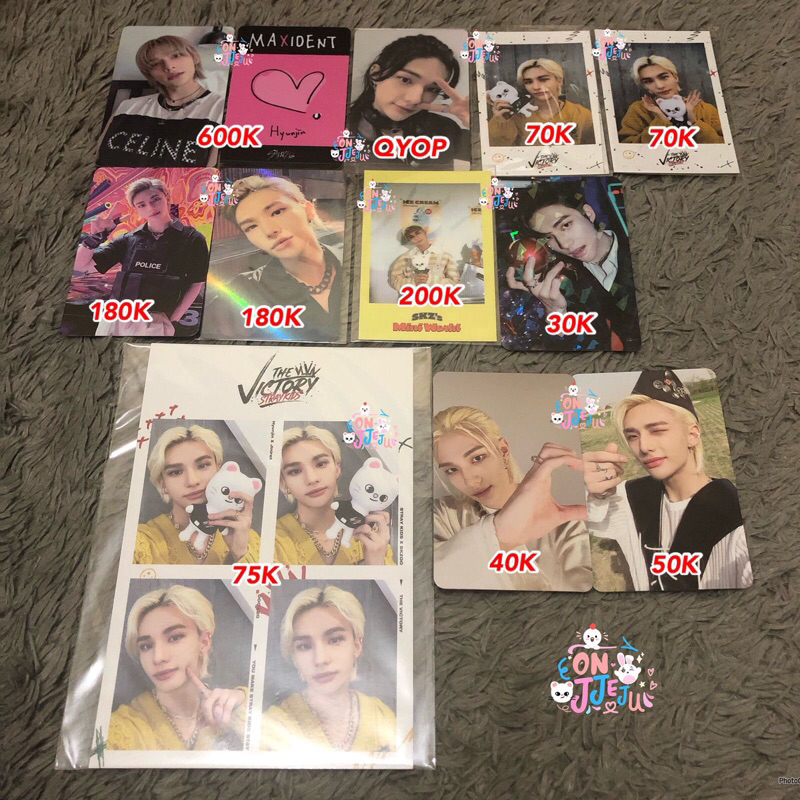 STRAY KIDS HYUNJIN photocard pc LD skz pc (official) part 1