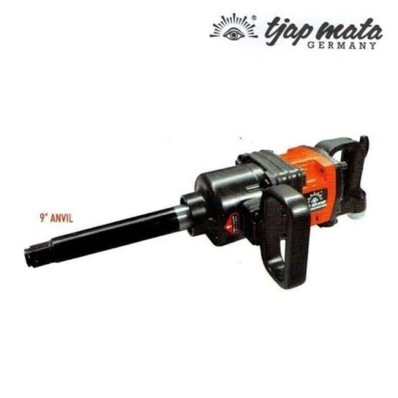 AIR IMPACT WRENCH TJAP MATA 1" ANVIL 9" / MESIN BUKA BAUT TJAP MATA 1" ANVIL
