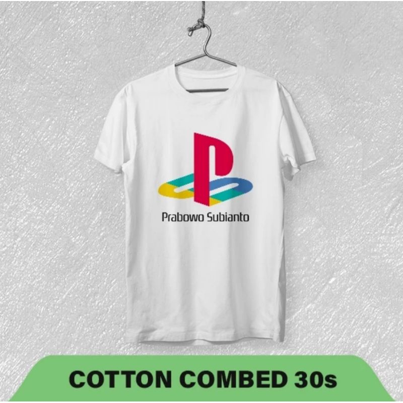KAOS PRABOWO SUBIANTO / KAOS PS / PRABOWO SUBIANTO / KAOS PRABOWO PRESIDEN / SABLON DTF / BISA CUSTO