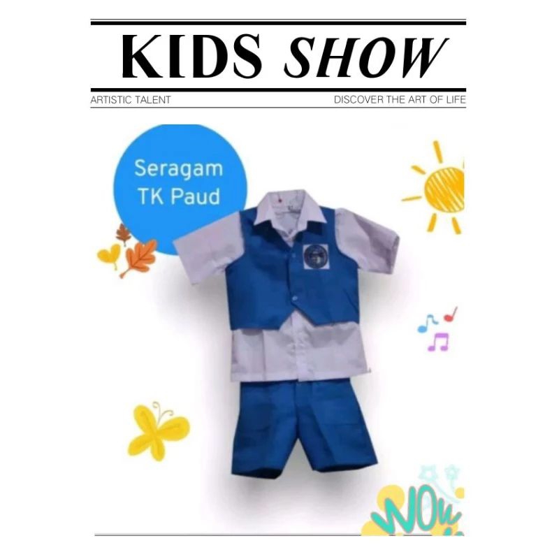 Seragam Biru Putih Tk Nasional