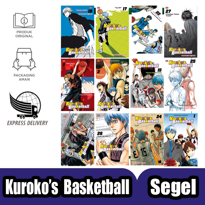 Komik KUROKO'S BASKETBALL / KUROKO NO BASUKE BARU Original Segel
