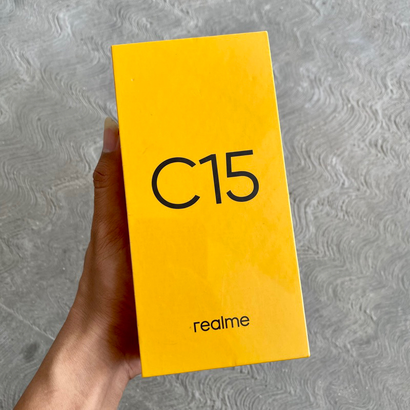 HP REALME C15 RAM 4GB ROM 64GB BARU GARANSI RESMI