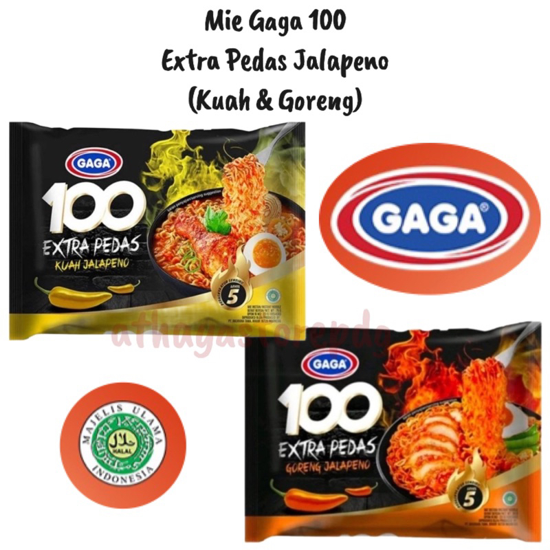 MIE GAGA Kuah &amp; Goreng Jalapeno