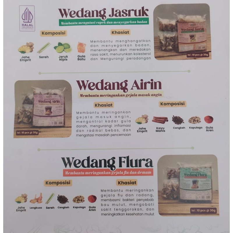 

Mix Wedang Airin dan Wedang Flura