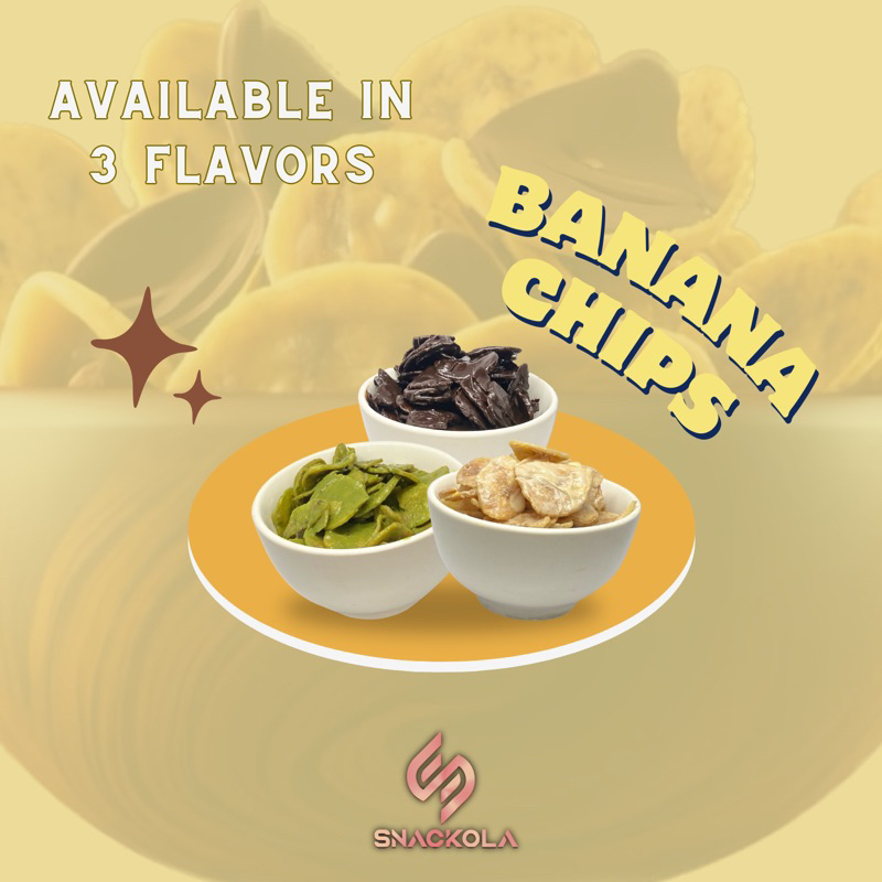 

Banana chips by Snackola