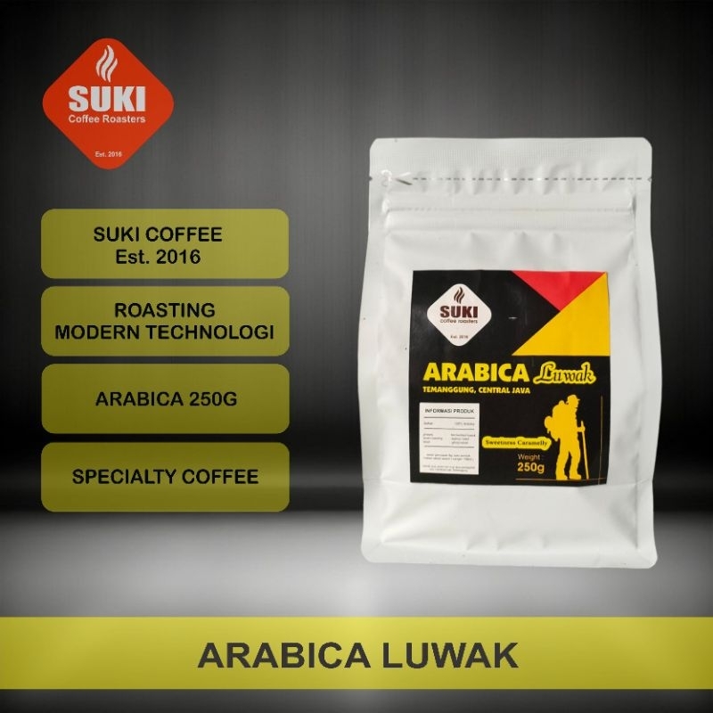 

KOPI LUWAK ARABICA 250g | kopi suki