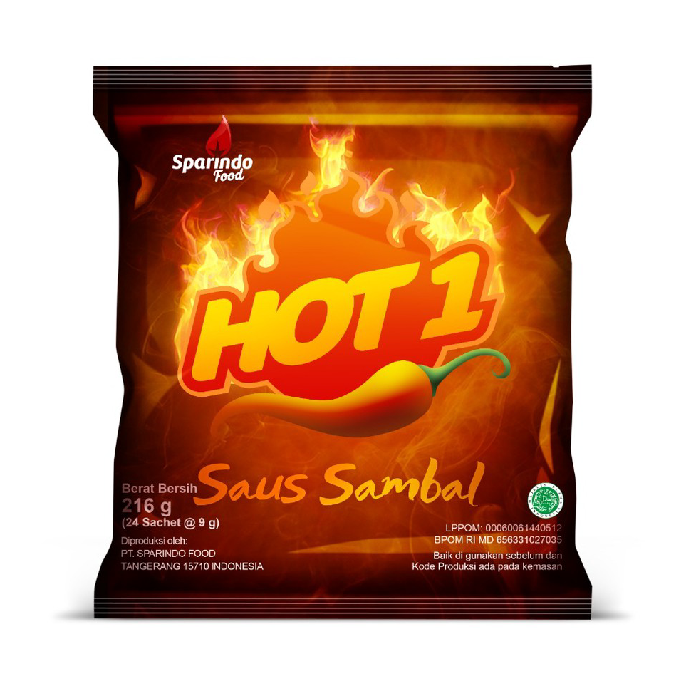 

↓➺✹ HOT1 Saus Sambal 9 gram Terbaru