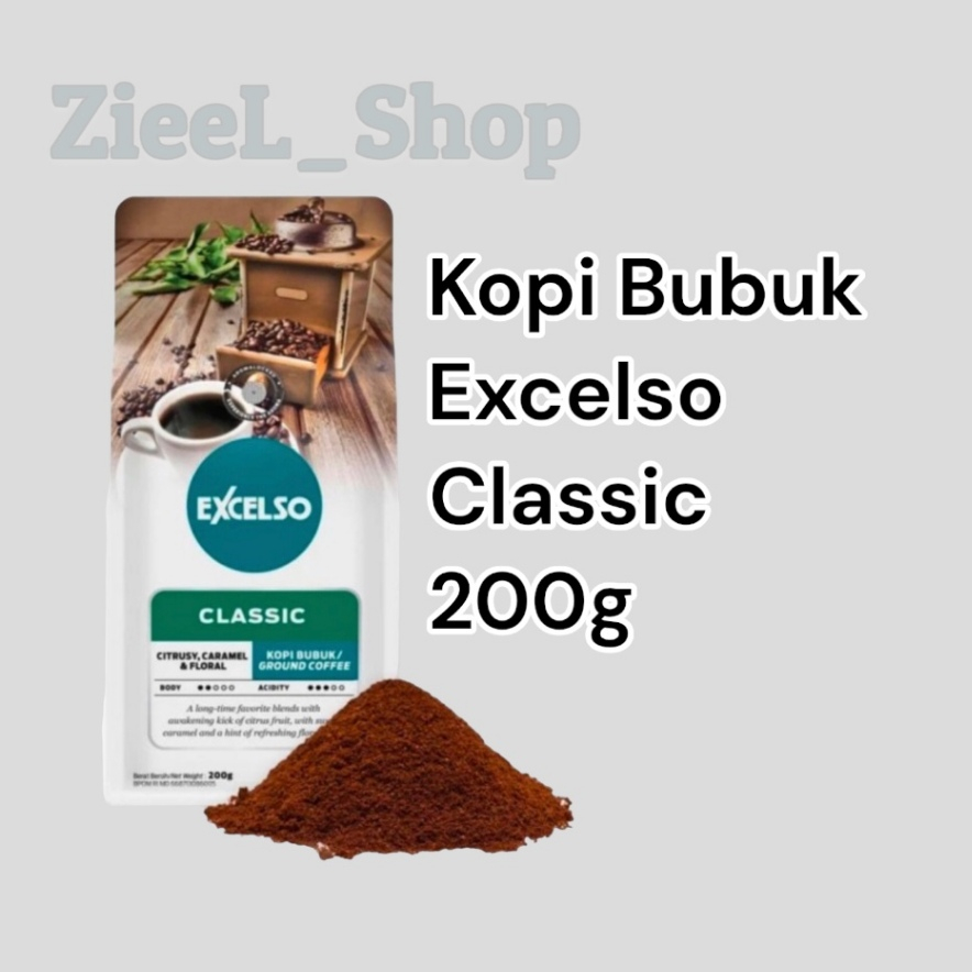 

Kopi Excelso Classic Bubuk 200g