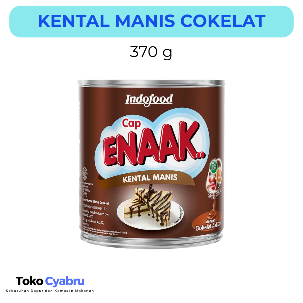 

Kental Manis Coklat Cap Enaak 370 g