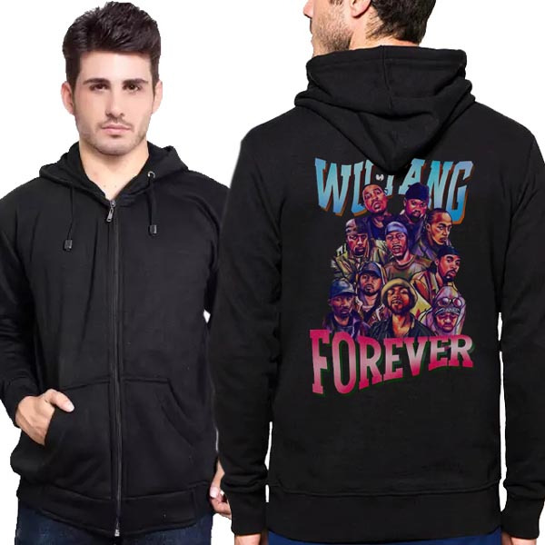 Wutang Forever Wu-Tang Clan Rap Hip Hop  Hoodie Bahan Cotton Fleece | Pullover & Zipper Hoodie