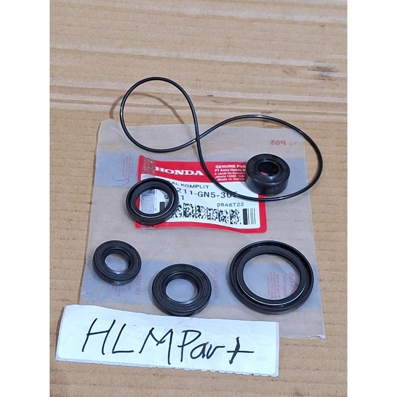 Seal mesin komplit honda Supra X lama grand win prima