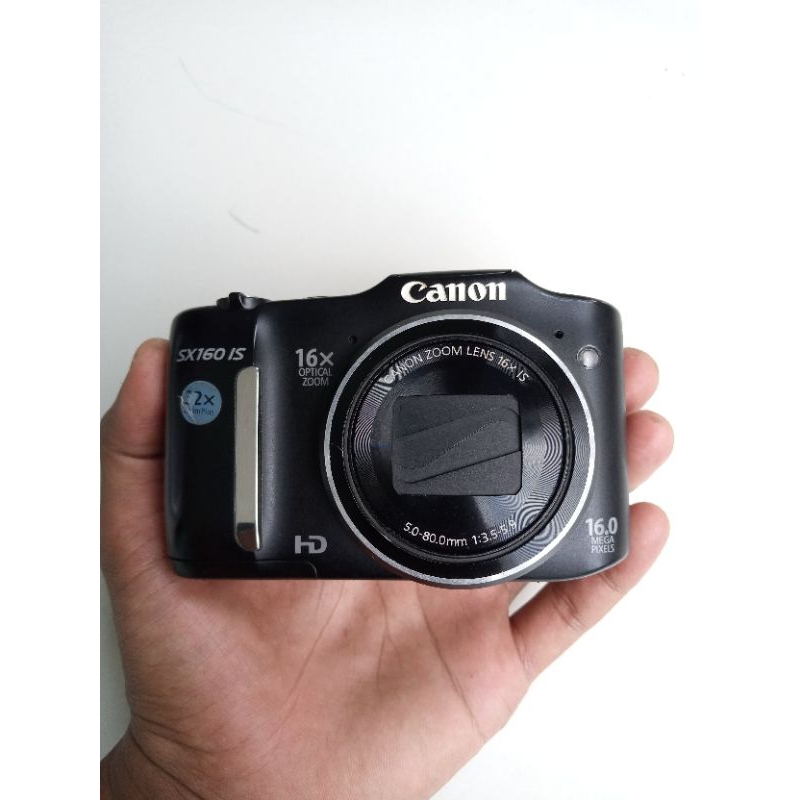kamera pocket canon sx160is bekas second