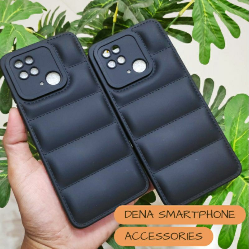 Soft Case Redmi 9C Redmi 10C Redmi 12C Pillow BlackCase