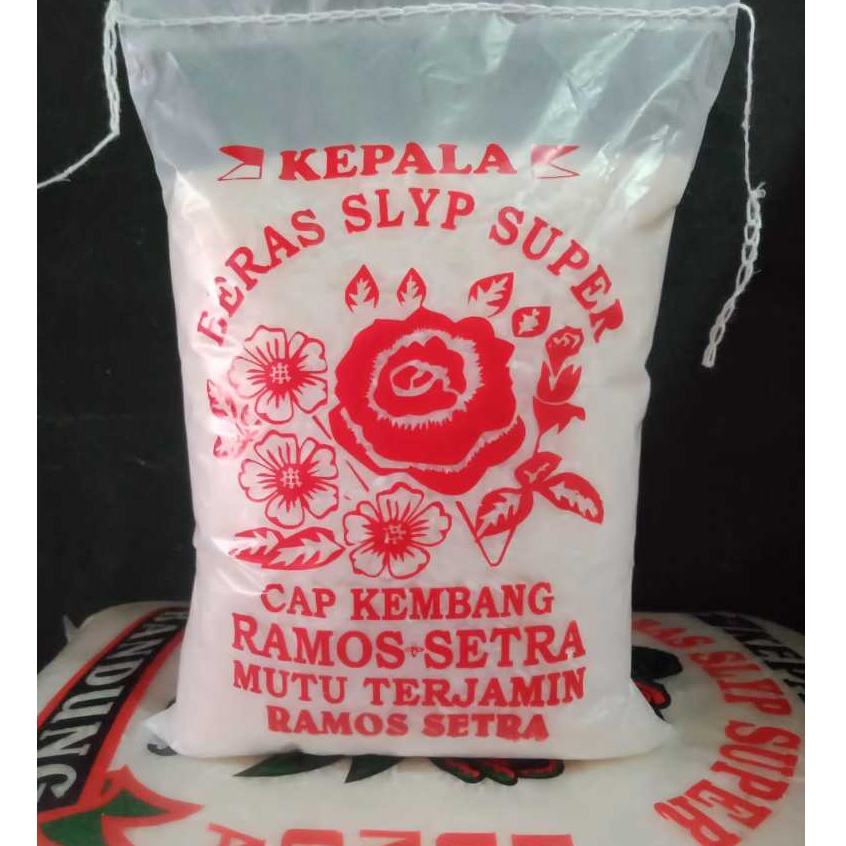 

BERAS CAP KEMBANG MERAH SUMEDANG ENAK MEKAR PULEN 1KG!!