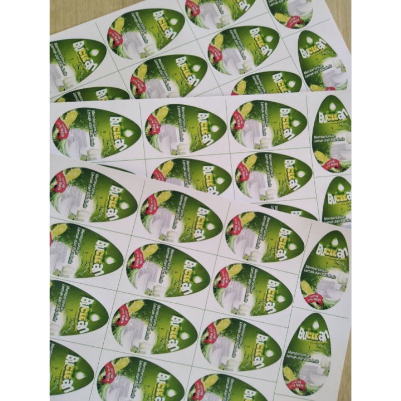 

STIKER/LABEL LOGO GLOSSY (Bulat/Persegi/Persegi Panjang/Oval/Dll) Sehari Selesei.