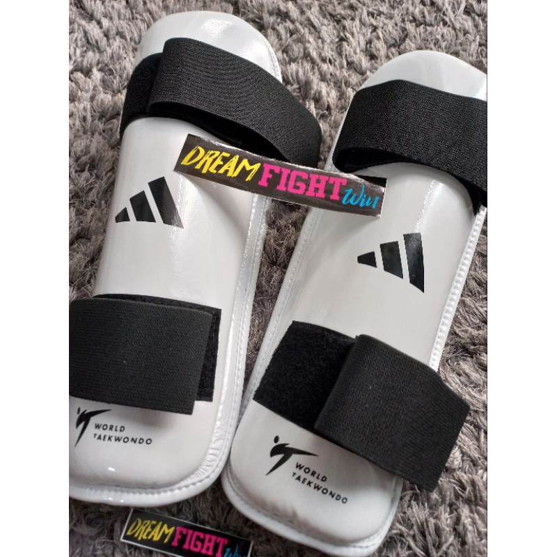 ADIDAS SHIN GUARD DEKER PELINDUNG KAKI TAEKWONDO SILAT BELADIRI