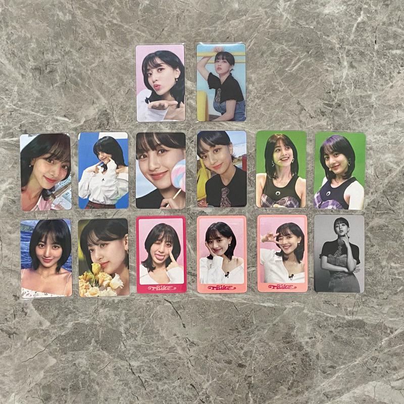 Twice Jihyo Official Photocard Dfesta Dicon Mini 102 Set and Lenticular Special