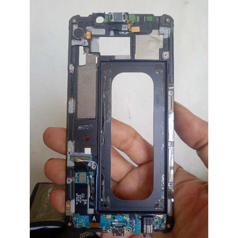 FRAME LCD FULLSET SAMSUNG S6 EDGE PLUS ORIGINAL COPOTAN