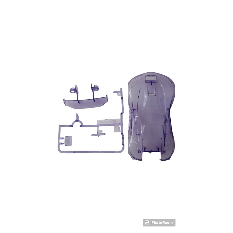 TAMIYA BODY ABILISYA CLEAR PURPLE ,copotan kit MA chassis