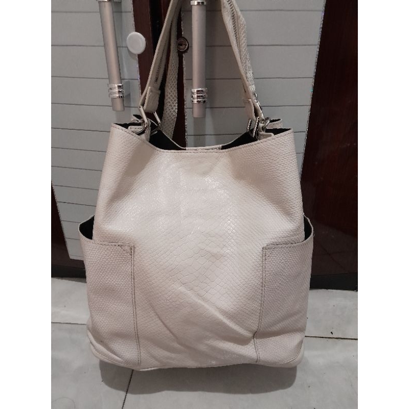 tas BREAL kulit asli branded original lengkap tag monza bag tas preloved