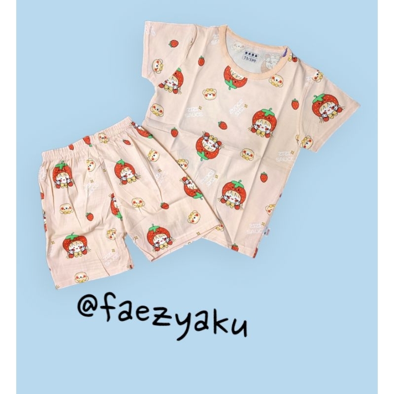 PIYAMA ANAK PEREMPUAN BAJU TIDUR KEKINIAN TERLARIS (4TAHUN-7TAHUN)