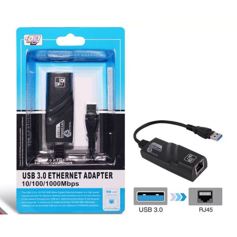 Converter USB to LAN - Konektor USB to LAN RJ45 1000 Mbps