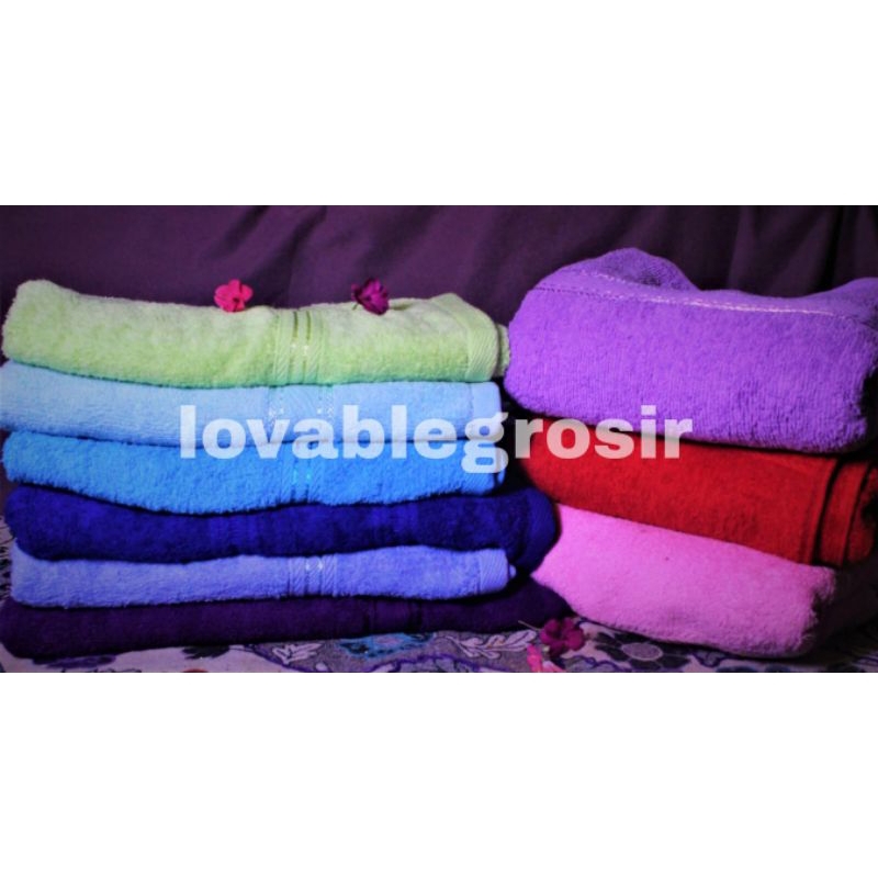 Handuk Polos Premium 100% Cotton | Handuk Polos | Handuk Murah | Handuk Grosir | Handuk Dewasa
