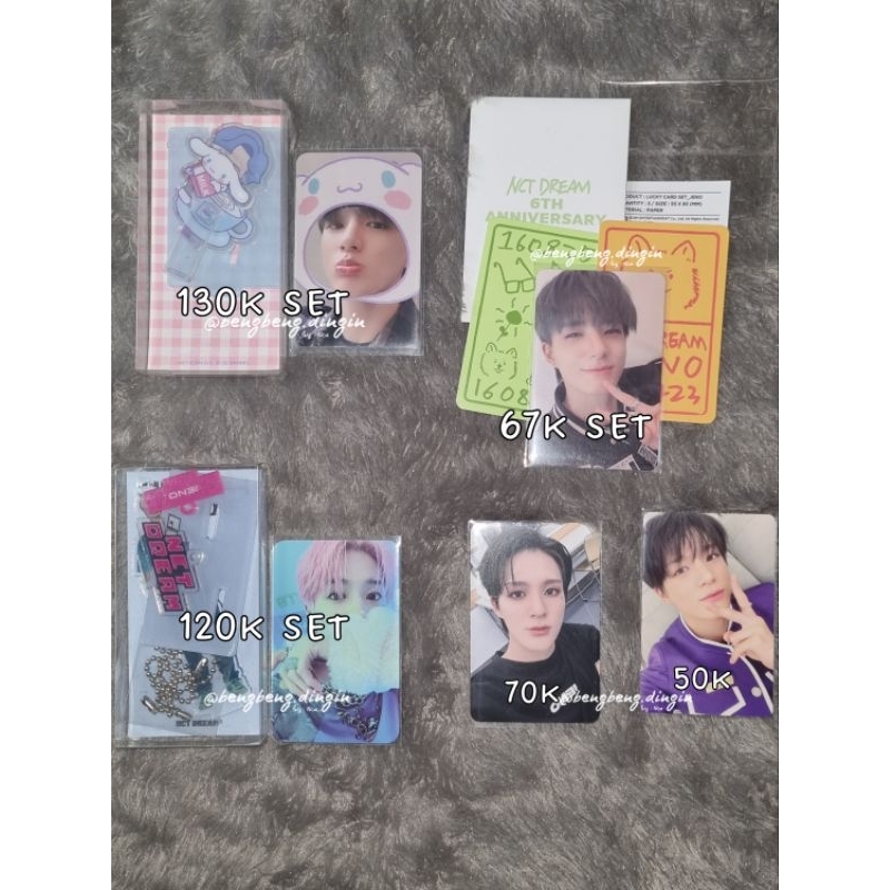 [READY/BACA DESKRIPSI] ALBUM PC Photobook Digipack Jeno Candy Ktown acrylic sanrio SG22 anniversary 