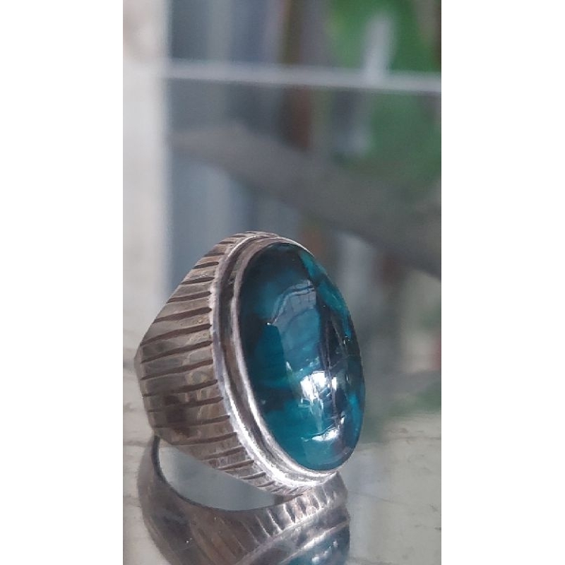 bacan kura ring perak