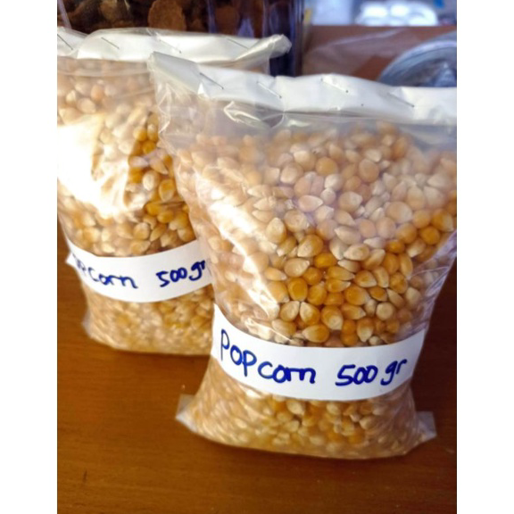 TERBARU⚡ Biji Jagung Popcorn 500gram/ Biji Jagung Mentah Kering 500gr /Popcorn Jagung Premium 500gram