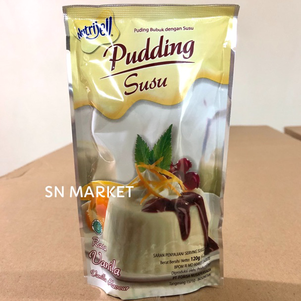 

✦BEST SELLER✦ Nutrijell Pudding Susu Vanila 120gr